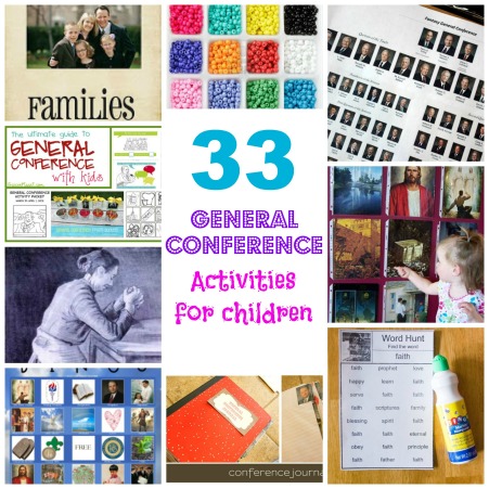 33 General Conference Activities for Children